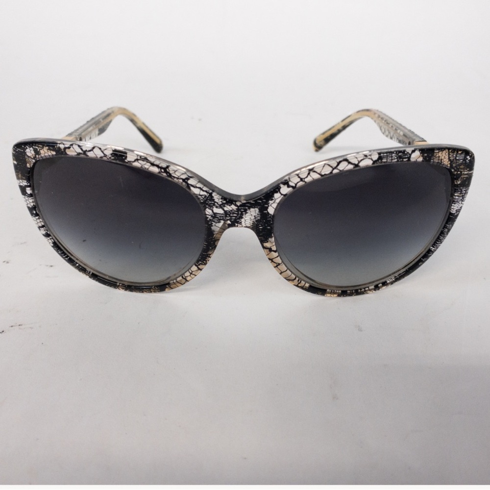 Dolce & Gabbana 4175 Black and White Sunglasses